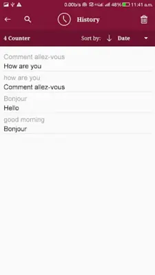 French - English Translator android App screenshot 1